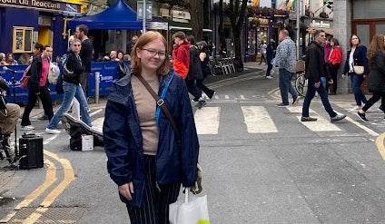 Kat Benson in Galway