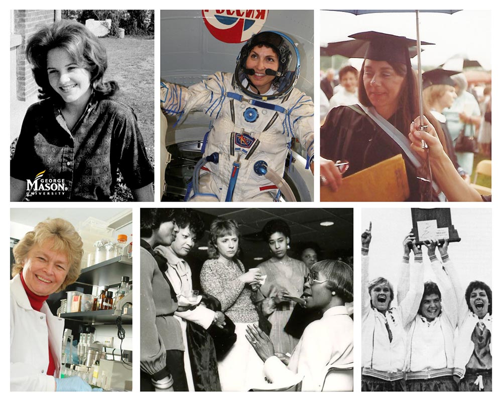 collage of photos to celebrate women's history month