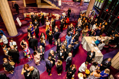 13th gala shot from above