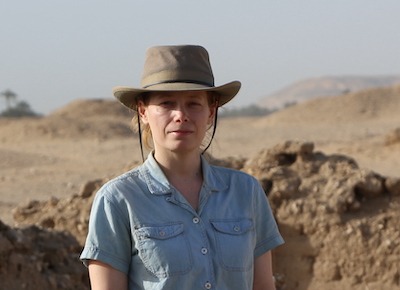 Williamson on site in Egypt