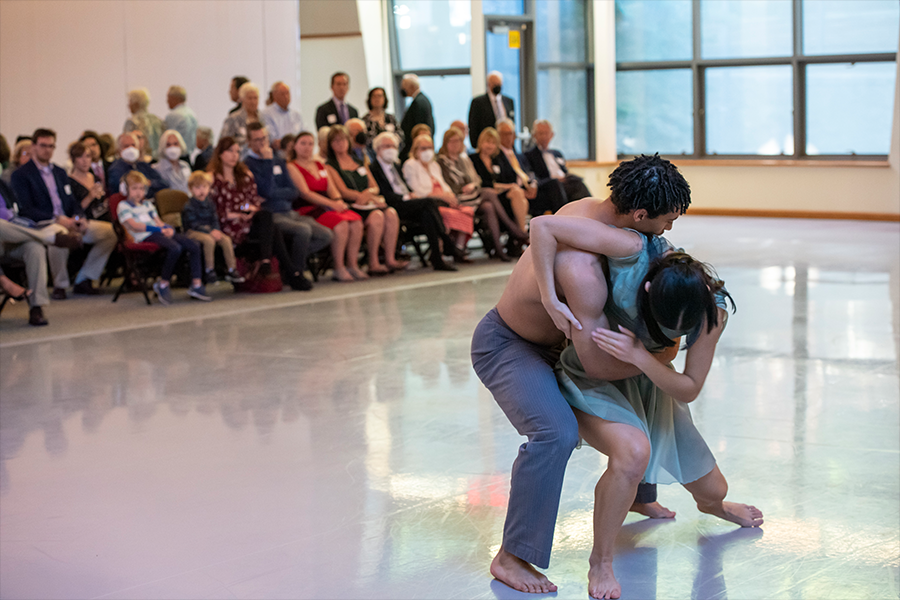 Students from the School of Dance perform during a showcase at ARTS! By George 2022. (Photo by Cable Risdon Photography)
