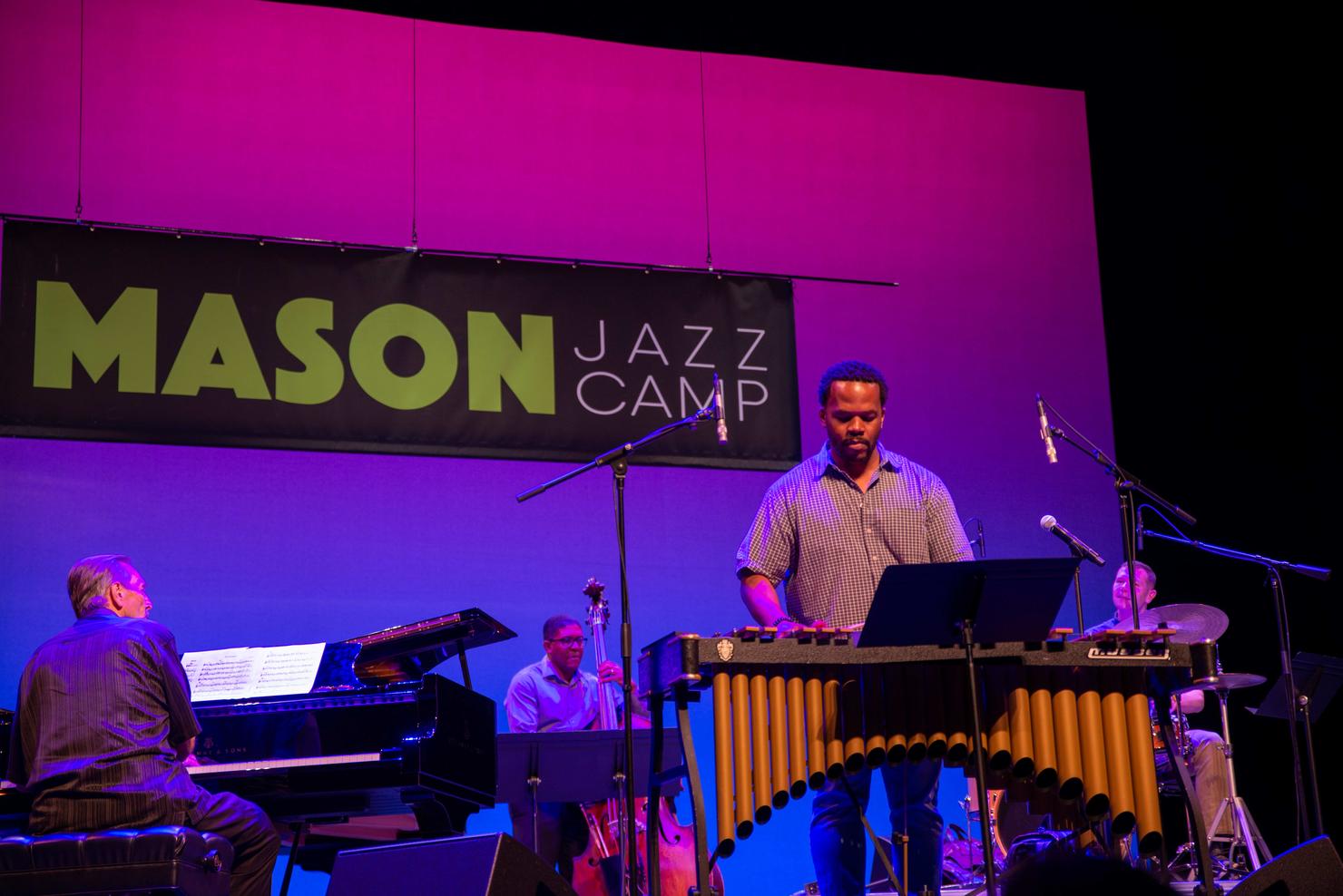 Special guest artist Warren Wolf performs with Mason Jazz faculty