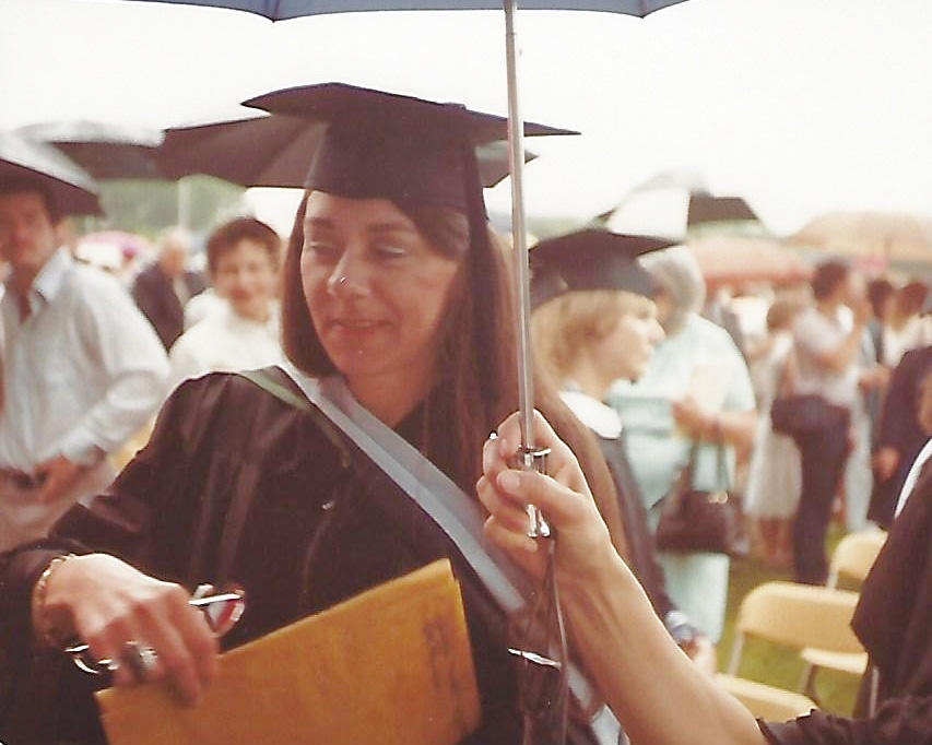Mason's first Ph.D. graduate 1983