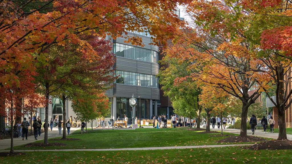 Fall on Mason's Fairfax Campus
