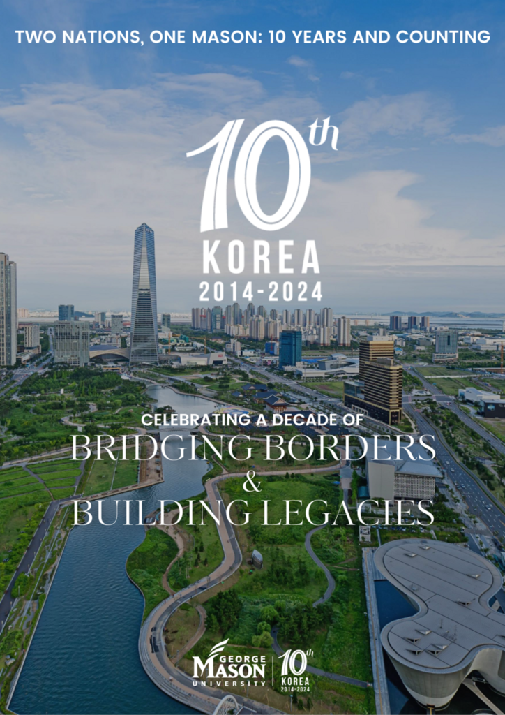 Two nations, one Mason: 10 Years and Counting. 10th Korea 2014-2024. Celebrating a decade of bridging borders and building legacies.