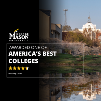 George Mason University awarded a 4.5 out of 5 star rating by Money Magazine